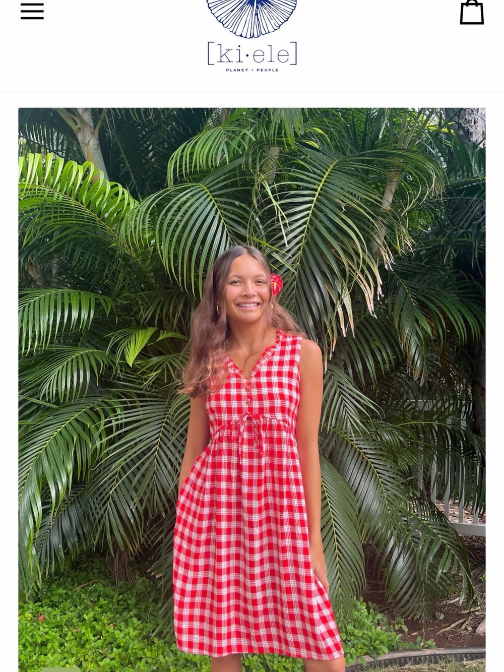 Kiele KIKI MU'U SHORT DRESS XL